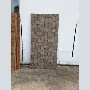 Panel Acústico <span class=keywords><strong>3D</strong></span> Seguro y Ecológico con Acabado de PU, Panel Decorativo de Poliuretano con Aspecto de Piedra para Hogares, Oficinas y Estudios - Product Image 4