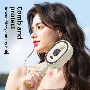 Electric Spray Massage Comb With Vibrating Brush <b>Head</b> For Hair Volume And Scalp Care - Product Image 3