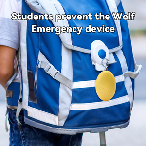 Bán buôn di động khẩn cấp cá nhân báo động an ninh chống hiếp dâm tự vệ Keychain cá nhân tấn công báo động - Product Image 5