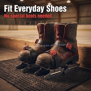 Patins à <span class=keywords><strong>glace</strong></span> pour enfants à double lame en acier inoxydable pour patinoires - Product Image 5