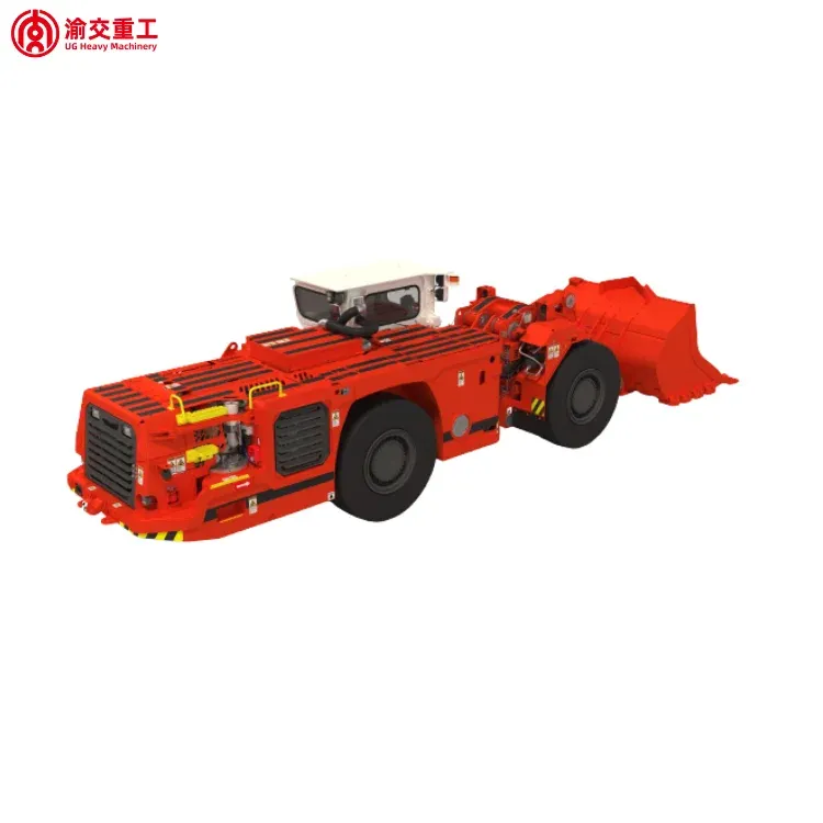 Schmale Venen mine Compact Utility Scoop tram Underground Mining Wheel Rock Loader