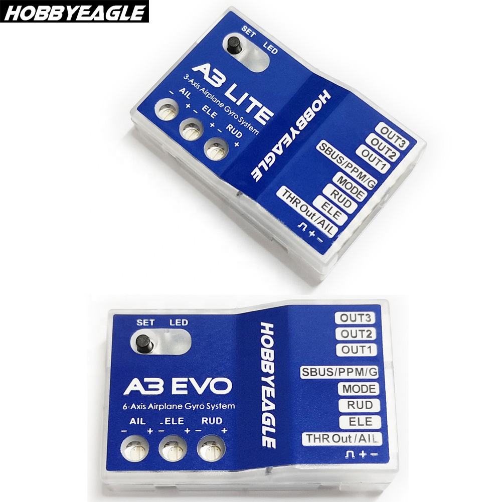 Hobby Eagle A3 EVO A3 LTE Aeroplane Flight Controller Stabilizer Axis  Gyro Support PPM Receiver Fixed-Wing for RC Drone