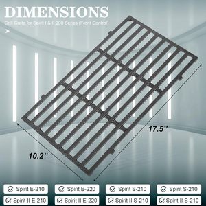 Parrillas/Rejillas para Barbacoa de Hierro Fundido de Primera Calidad 7637, Fabricadas a Medida, con Esmalte de Porcelana de Color Negro - Product Image 3