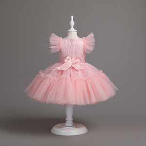 <span class=keywords><strong>Abiti</strong></span> da <span class=keywords><strong>damigella</strong></span> d'onore per bambine, <span class=keywords><strong>abiti</strong></span> da principessa in tulle per compleanno, <span class=keywords><strong>abiti</strong></span> da festa per neonate, vestiti per bambini. - Product Image 6