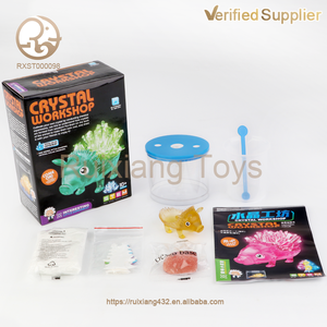 Taller de cristal de PVC, juguetes educativos de <span class=keywords><strong>Ciencia</strong></span> e Ingeniería, experimentos de química STEM divertidos en cajas para niños - Product Image 3