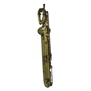 <span class=keywords><strong>Sassofono</strong></span> Baritono Professionale Eastern Music BS400Q in Mib con Faggiole Alte, Finitura Bronzo Anticato #   Tasto Front F - Product Image 3