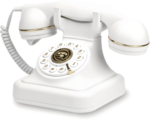 Libro de Visitas de Audio Estilo Antiguo para Bodas y Eventos, Teléfono con Teclado Giratorio Vintage, Función de Grabación de Voz Personalizable - Product Image 1