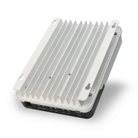 Contrôleur de charge solaire MPPT Jesudom 30A 40A 12V/24V automatique pour batterie au lithium, régulateur de charge solaire photovoltaïque, protection IP32, RS232