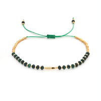 Trendiges Damen-Armband mit Natürlichen Traubensteinen, Blauem Apatit, Kugelförmigen Kleinen Facettierten Halbedelsteinen in Krappenfassung