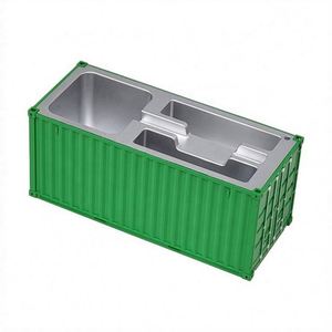 1:30 Container Shape Pen Holder Customized Plastic Desk Organizer <b>Gift</b> Box - Product Image 4