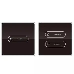 Orbita hotel use 220v/12V touch panel support OEM/ODM electric wall switches and socktes