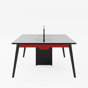 Bàn làm việc văn phòng mô-đun thiết kế không gian làm việc chung 2 4 6 8 chỗ ngồi, có thể mở rộng, thiết kế gỗ, dành cho nhân viên văn phòng - Product Image 6