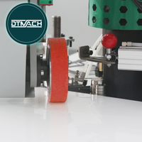 Machine à bordurer automatique pour chants courbes en MDF et PVC, idéale pour le bois et les meubles en contreplaqué