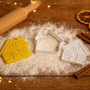 <span class=keywords><strong>Emporte</strong></span>-pièces en forme de maisonnette en pain d'épices, <span class=keywords><strong>emporte</strong></span>-pièces <span class=keywords><strong>pour</strong></span> biscuits, moule à biscuits <span class=keywords><strong>pour</strong></span> la décoration de fêtes de Noël DIY - Product Image 1