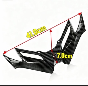 <span class=keywords><strong>Carenado</strong></span> de Motocicleta Yamaha <span class=keywords><strong>R6</strong></span> de Fibra de Carbono y Plástico, Parte Delantera Fija, NMAX 155, CFMOTO 250SR, Kawasaki Ninja400, Modificación/Actualización, Nuevo - Product Image 2