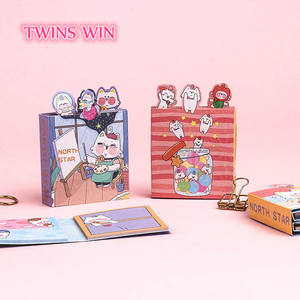 Rosa colori di un set di appiccicoso gioco della palla cute animals sticky note rotolo più poco costoso del mouse appiccicoso Sticky1613 - Product Image 4