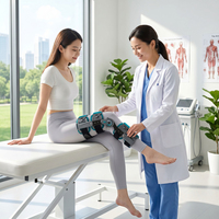 Attelle de genou ROM personnalisable, articulée et réglable, immobilisateur orthopédique pour rééducation, soutien du genou pour la polyarthrose