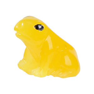 Ornement de grenouille qui brille dans le noir, en résine, en forme d'animal, décoration de jardin autoportante, accessoire de paysage miniature éclairé - Product Image 4