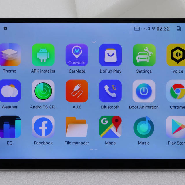 12.5'' Android Universal Screen Car DVD Radio Video Portable Player for T133 With Car Stereo GPS Navigation