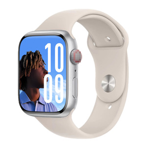 นาฬิกาสมาร์ทวอทช์ Huaqiangbei S10/S11 PRO หน้าปัดสี่เหลี่ยม ซิลิโคน รุ่น Dynamic Island เวอร์ชั่นจีน รองรับ Alipay NFC หน้าจอ TFT พร้อมฟังก์ชั่นนับก้าว - Product Image 4