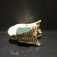 Sac à main de soirée, de mariage, de banquet, de voyage, de festival, de cadeau, orné de perles de cygne et de strass