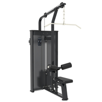 Machine de tirage vertical (Lat Pulldown) robuste pour usage commercial et domestique, équipement d'entraînement de force avec pile de poids réglable