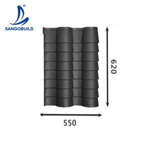 Material de Construcción, <span class=keywords><strong>Teja</strong></span> de Polímero Antigua de Estilo Tradicional Chino, <span class=keywords><strong>Teja</strong></span> de Plástico de Imitación Antigua - Product Image 5