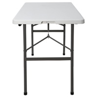 Table pliante portable facile à transporter pour les événements intérieurs et extérieurs, festivals