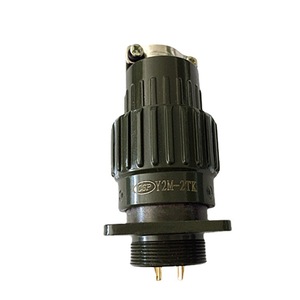 ขั้วต่อวงกลมกันน้ำ CSP Y2M แบบ 2 ขา ผลิตจากพลาสติก PBT สำหรับการเชื่อมต่อแบบรวดเร็วสำหรับอุตสาหกรรมการบิน - Product Image 5