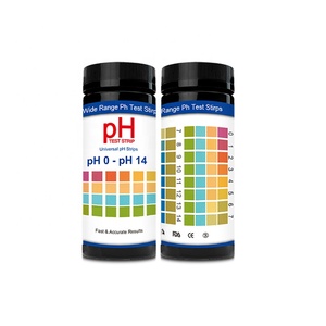Bandelettes de test de pH universelles, papier indicateur pH 0-14, bandelettes de test à large plage pour l'eau, le sol et les urines - Product Image 3