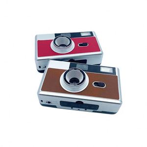 Reusable 35mm Film <b>Camera</b> Vintage Analog Point and Shoot <b>Camera</b> Compact Full Frame <b>Camera</b> with <b>Flash</b> for Kids Travel Photography - Product Image 1