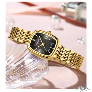 Montre pour femme Curren 9093, classique, décontractée, de marque haut de gamme, étanche, à quartz, cadeau d'anniversaire pour femme - Product Image 3