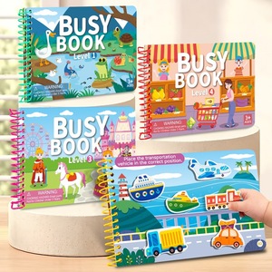 Libro delle Attività per Bambini 3-5 Anni, Libro Sensoriale in Carta per l'Apprendimento Prescolare - Product Image 4