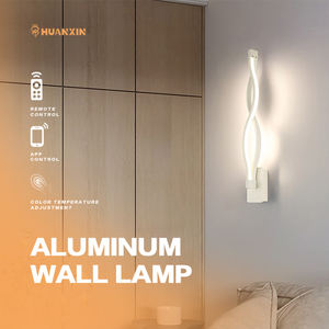 Applique murale LED moderne 16W pour la décoration intérieure de la <span class=keywords><strong>maison</strong></span> en aluminium standard de l'UE en forme de vague avec télécommande lumière de <span class=keywords><strong>guirlande</strong></span> de vacances - Product Image 1