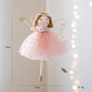 Nouveau produit-Pendentif ange fée mignon fille créative pour la décoration d'arbre <span class=keywords><strong>de</strong></span> Noël - Product Image 4