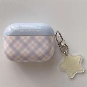 BP066 Funda para <span class=keywords><strong>AirPods</strong></span> con Diseño a Cuadros y Bloques de Color de Verano, Compatible con <span class=keywords><strong>AirPods</strong></span> Pro 2.ª Generación <span class=keywords><strong>2022</strong></span>, Audífonos 4 - Product Image 6