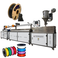 Extrudeuse de filament d'imprimante 3D AFE-30 automatique à vis unique pour la fabrication de fils XPS PVC WPC PS PP PE Autres plastiques