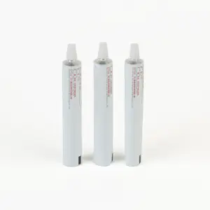 Custom Cream Cosmetic Tube Laminated Aluminum Metal Tube Packaging Unguent Hand Cream Packaging Tubes