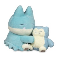 Peluche Munchlax style Pokémon, douce et mignonne, poupée à câliner, paire, cadeau Kawaii