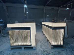 Hiện đại mờ đá nhà hàng quầy <span class=keywords><strong>bar</strong></span> truy cập hộp đêm Wine <span class=keywords><strong>Bar</strong></span> chiếu <span class=keywords><strong>s</strong></span>áng thương mại Led nhà hàng quầy <span class=keywords><strong>bar</strong></span> thiết kế - Product Image 6