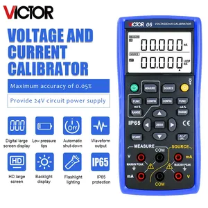 Calibrador de Voltaje MA VICTOR RuoShui 06, IP65, Funciones de Medición y Generación de Señal, Precisión del 0.05%, Alimentación de Bucle de 24V, Calibrador Portátil - Product Image 2