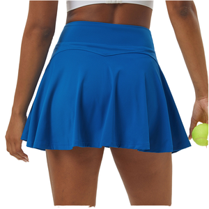 Individuelles LOGO Bestseller A-Linien-Minirock für Damen Hüftliftend mit Eingebauter Shorts Lässiger Sport-Fitness-Taschenrock aus Nylon - Product Image 2