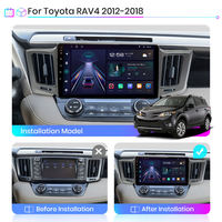 Junsun Autoradio pour Toyota RAV4 2014 US Stock Android Auto Autoradio Navigation GPS pour Toyota RAV4 RAV 4 2012-2018 Lecteur DVD