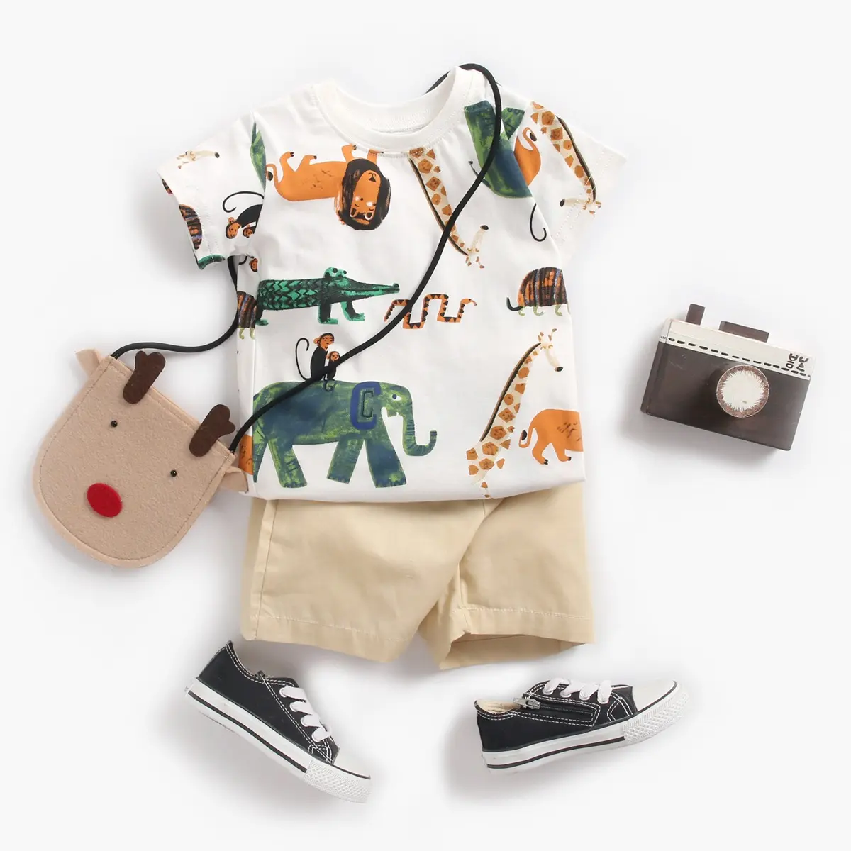 2022 2 pcs summerhot sale summer children's clothing overall sets for 0-3months 6 month baby boy one stop suppliers