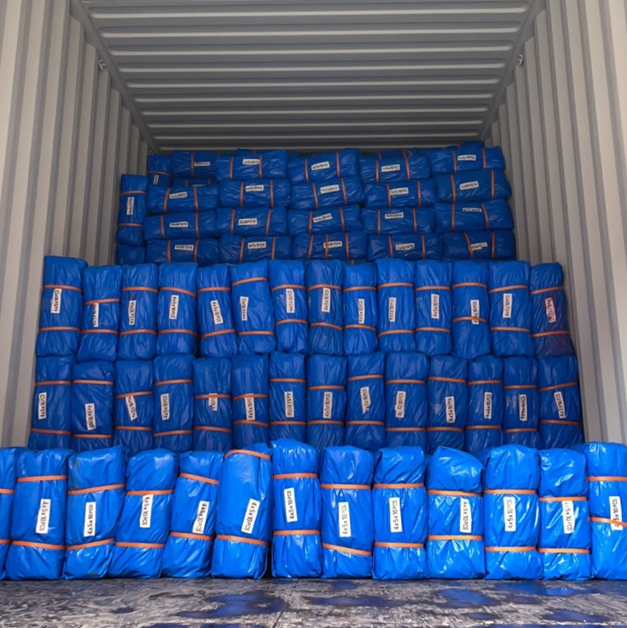 PE Tarpaulin 100% Waterproof High Quality Truck Cover Cargo Cover Hot Selling in Africa Bache Tarpaulin
