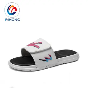 Chất lượng cao bán buôn tùy chỉnh OEM Logo Dép trượt giá rẻ tấm Sandal đổ Femme Giày mùa hè Phụ nữ mùa hè Giày bãi biển CN; gua