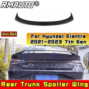 Alerón Trasero para Maletero, Alerón de Techo, Kit de Carrocería Compatible con Hyundai Elantra 2021-2023 7ª Generación, Accesorios para Automóviles - Product Image 2