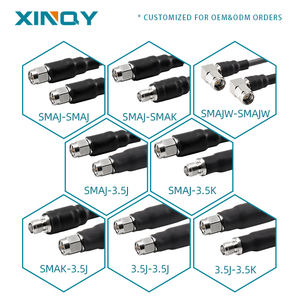 Кабель коаксиальный XINQY CLB510 26.5G SMA, <span class=keywords><strong>3</strong></span>.5-50 Ом, высокоскоростной, с низкими потерями, стабильной фазой, для радиочастотных систем связи - Product Image 4