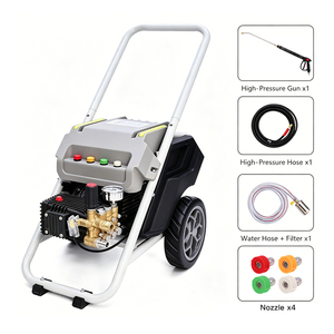 Commercial Industrial Electric High Water Pressure Cleaner Strong Power Washing Washer <b>Machine</b> for <b>Floor</b> Patio Carpet <b>Cleaning</b> - Product Image 1