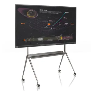 מסך מגע חינוכי תצוגה אינטראקטיבית לוח 86 אינץ 'לוח לוח דיגיטלי הוראה הוראה
